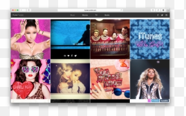 Ahora Puedes Seguir Itunes En Instagram Y Tumblr - Ishop 2014 Music Emoji,Emoji Ios4