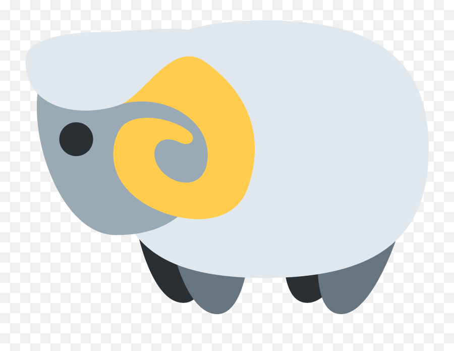 Ram Emoji - Ram Emoji Twitter,Aries Symbol Emoji
