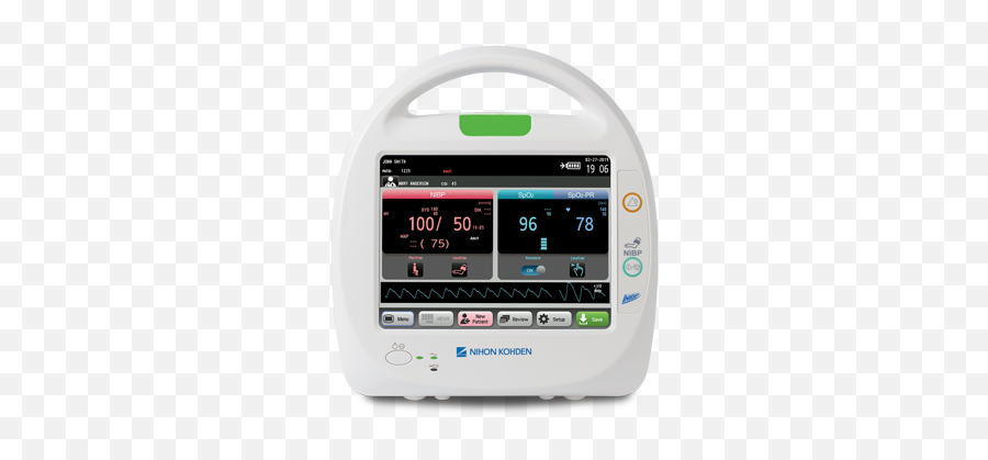 Ekg - Spot Check Monitor Nihon Kohden Emoji,Emotion Faros 180