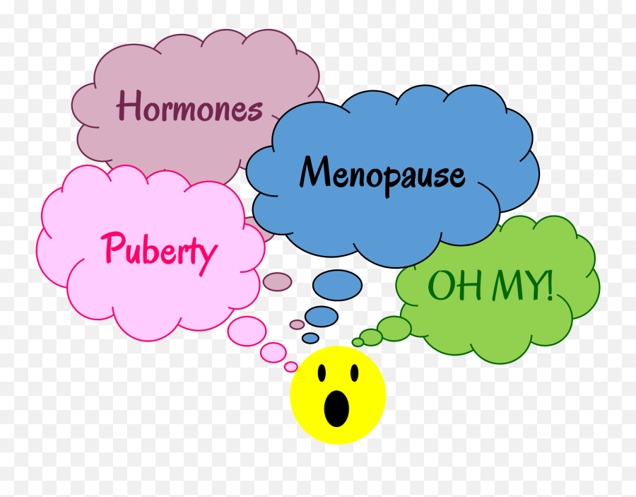 Lastpuberty Menopause Hormones - Dot Emoji,How To Deal With Puberty Emotions