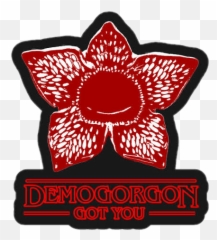 Strangerthings Sticker - Stranger Things Monster Pop Vinyl Emoji,Demogorgon Emoji