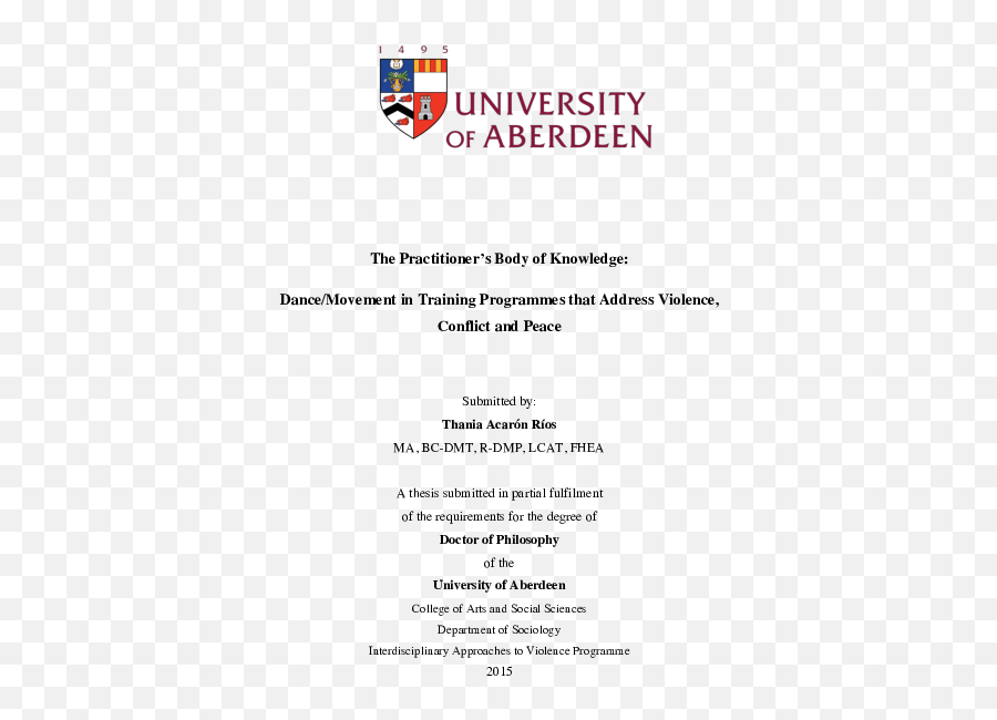 Pdf The Practitioneru0027s Body Of Knowledge Dancemovement In - University Of Aberdeen Emoji,Jean Hope Emotion Code Practitioner