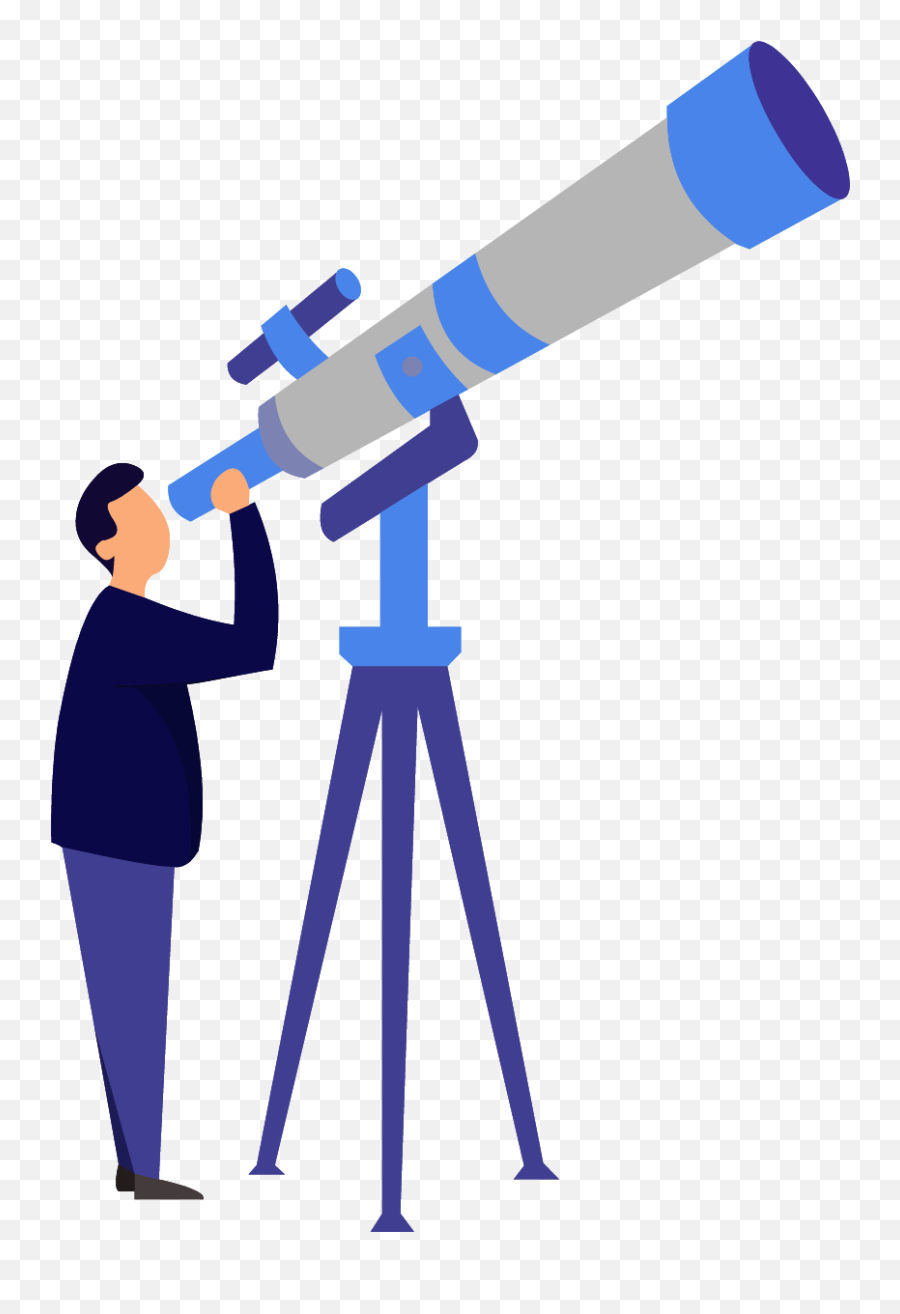 Telescope Clipart - Telescope Clipart Png Emoji,Telescope Emoji