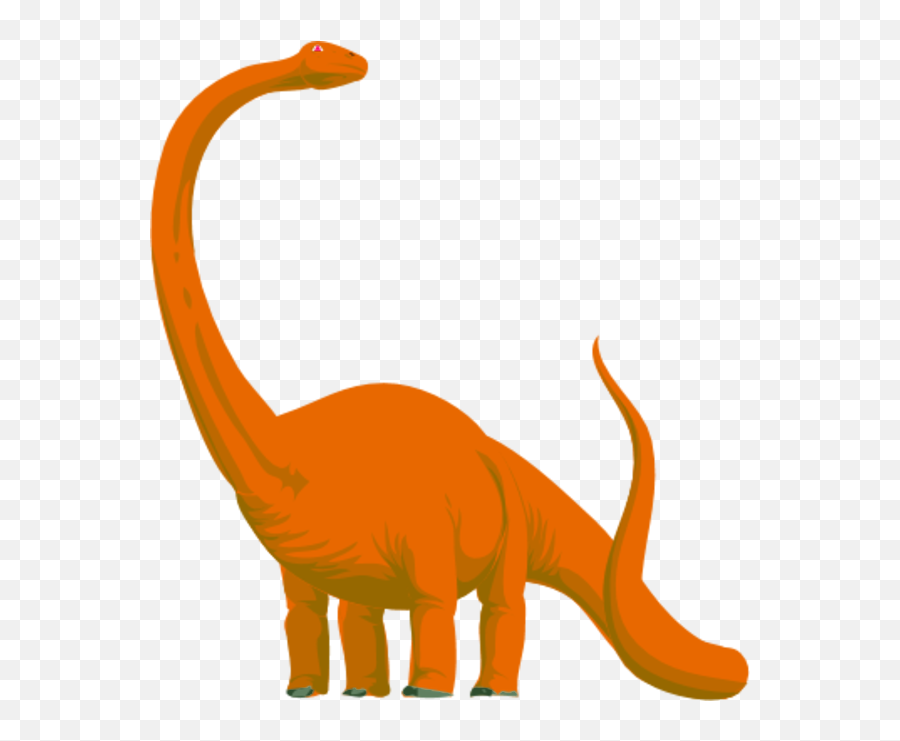 Dinosaur Clipart Vector Dinosaur Vector Transparent Free - Long Neck Dinosaur Clipart Png Emoji,Dinosaur Emotions