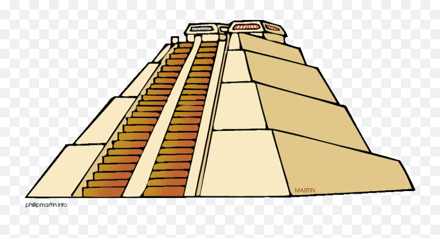Egyptian Pyramids Cartoon - Aztec Empire Clipart Emoji,Ancient Egyptian Emoticon