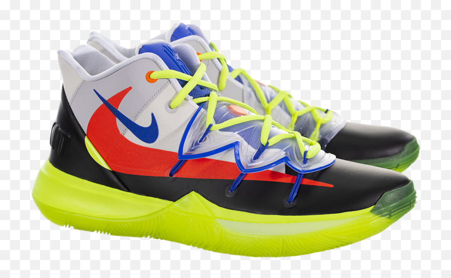 Shoes Bag Sepatu Basket Kyrie 5 Ufo Orange - Round Toe Emoji,Women's Federer Emoji Shirt