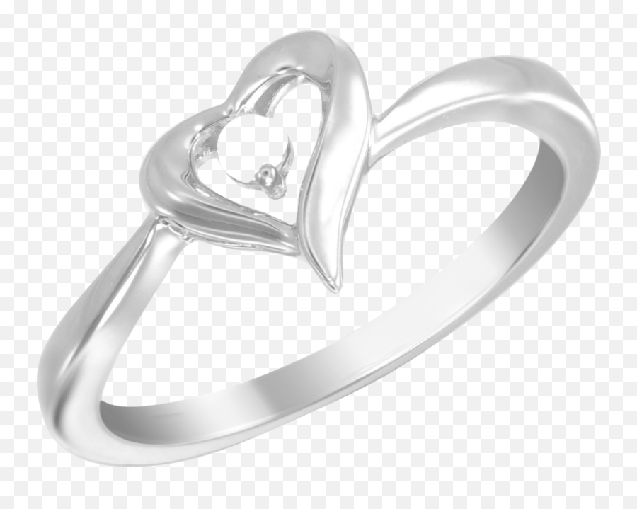 Birthstone And Engravable Name Looping Heart Outline Ring 1 Stone And Linezales - Wedding Ring Emoji,Lovew Emoji Outline