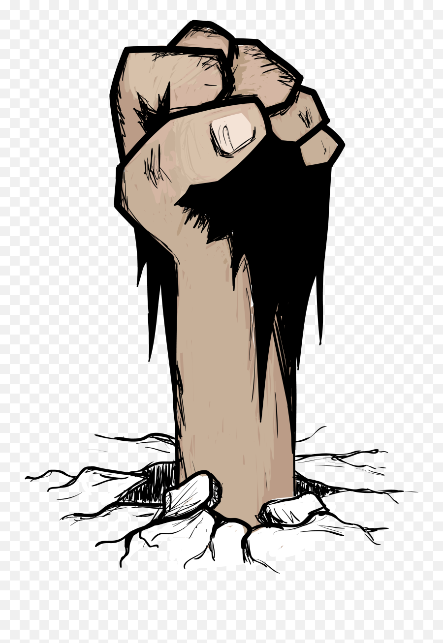 Transparent Fist Clipart Emoji,Powerfist Emoji