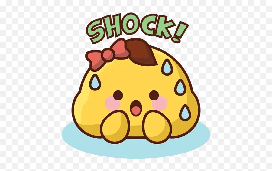 Cute Emojis Whatsapp Stickers - Stickers Cloud Feeling Shocked,Cutest Emojis
