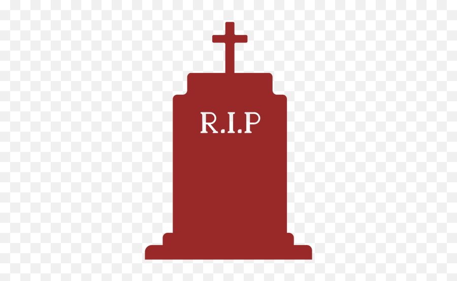 Rip Gravestone Cross Silhouette - Transparent Png U0026 Svg Headstone Emoji,Graveston3 Emoji