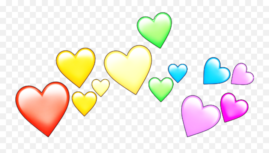 Pastel Rainbow Sticker By Josephine - Rainbow Emoji Crown,Where Is The Rainbow Emoji