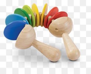 Clatter Heirloom Wooden Instrument - Plan Toys Clatters Emoji,Music Emotion Images
