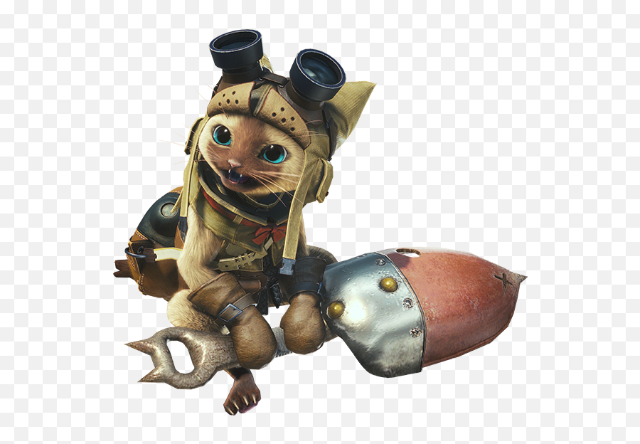 Download Monster Hunter World Png Pic - Monster Hunter World Palico Emoji,Monster Hunter World Emojis