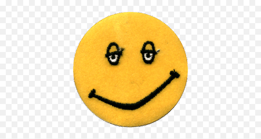 Patch - Yellow Happy Face Emoji Heart Eyes Love Embroidered Happy,Emoji Backpack Ebay