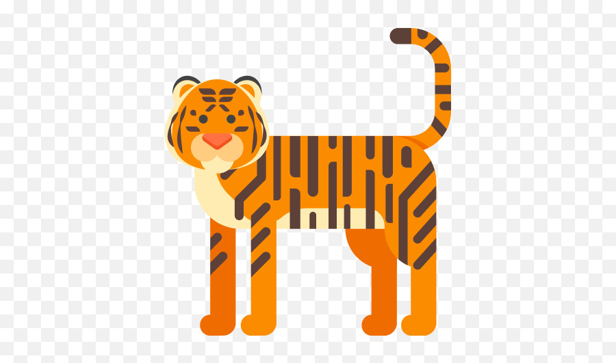 Mbti - Tigre Ilustraçao Emoji,Mbti As Emojis