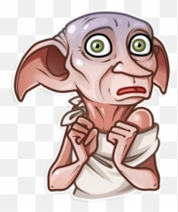 Stickers Set For Telegram - Dobby Harry Potter Sticker Emoji,Dobby Emoji