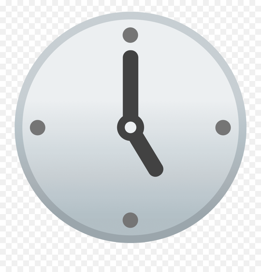 Two Oclock Emoji - 1 O Clock Emoji,Emoticon Black And White Clock