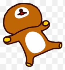 Rilakkuma 1 Sticker Pack - Line Gif Emoji,Php Wechat Falling Emoticons