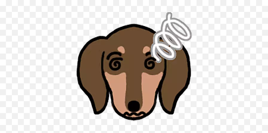 Dachshund - Stickers For Whatsapp Emoji,Dachshund Emoticon Facebook