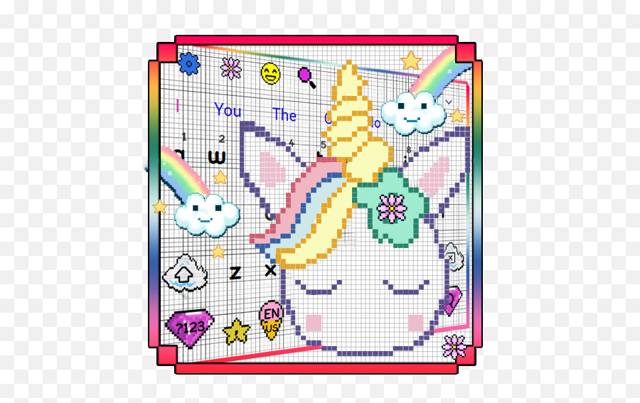 Colorful Pixel Unicorn Keyboard Theme - U200c Google Play Emoji,How To Make Emojis Bigger On S7 Edge Colorful Pixel Unicorn Keyboard Theme - U200c Google Play Emoji,How To Make Emojis Bigger On S7 Edge