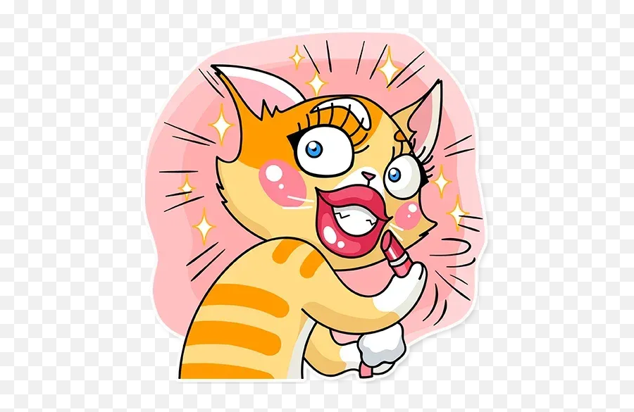 Kitie Cat Sticker Pack - Stickers Cloud Emoji,D440 Emotion