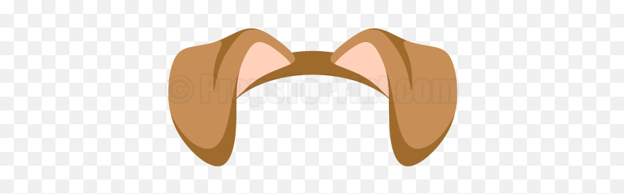 Pin - Dog Ears Clipart Emoji,Printable Emoji Photo Booth Props