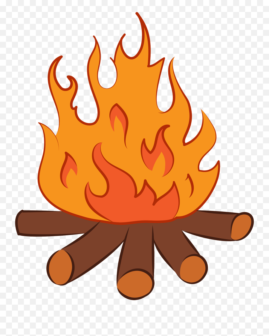 Bonfire Clipart Free Download Transparent Png Creazilla Emoji,Camp Fire Emoji