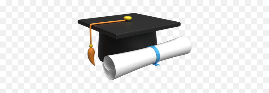 Premium Graduation Hat 3d Illustration Download In Png Obj Emoji,Graduate Hat Emoji