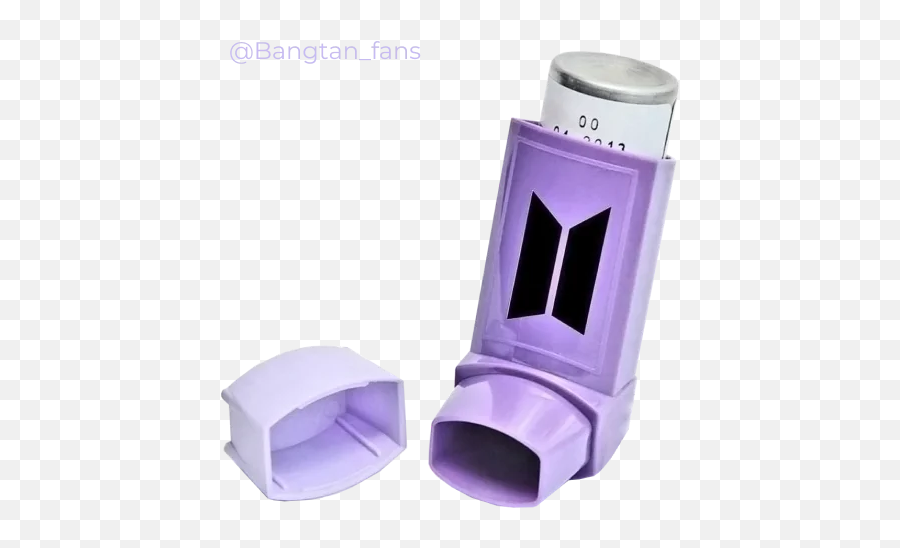 Telegram Sticker From Collection Bangtanfans Emoji,Inhaler Emoji