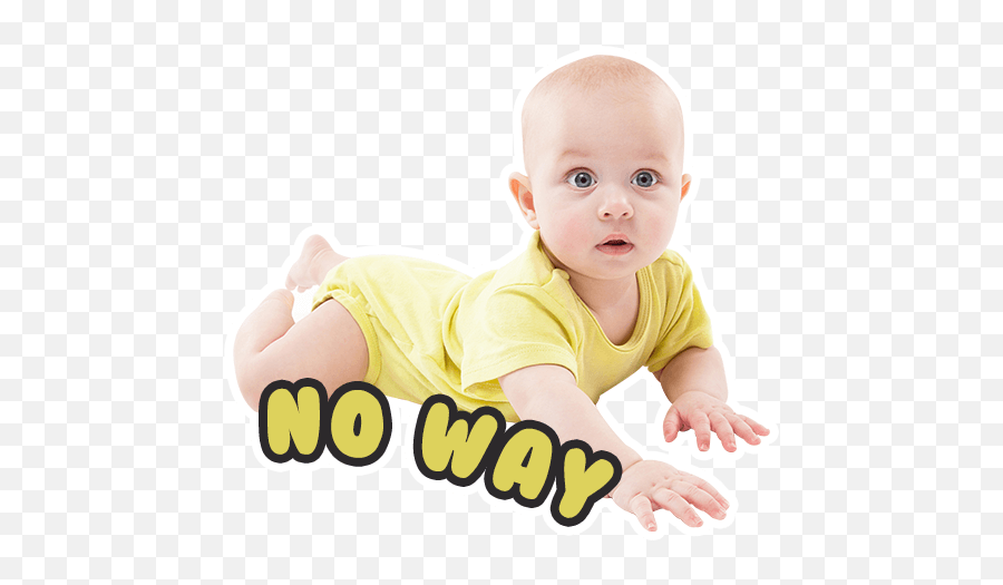 Cutebaby Baby Children Sticker By - Baby Crawling Emoji,Baby Crawling Emoji