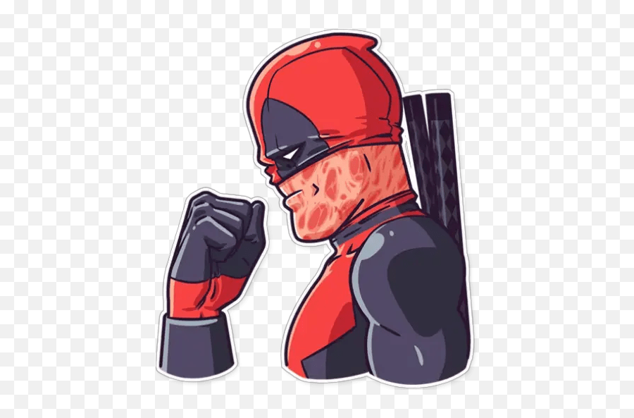 Deadpool - Dead Pool Stickers Emoji,Boxing Glove Emoji