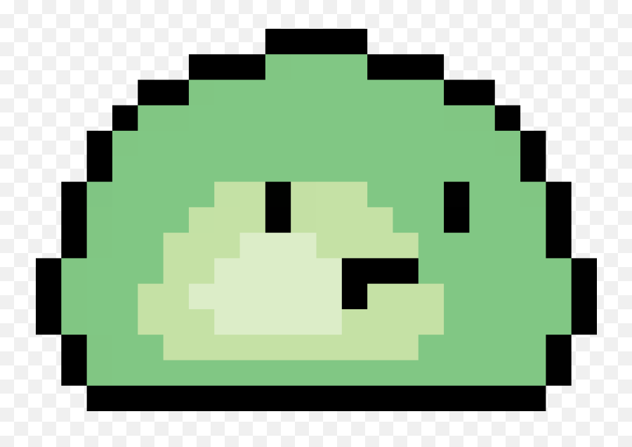 Green Slime Png - Green Slime Pixel Smiley Face Gif Pixel Green Mushroom Mario Emoji,Ninja Emoji Gif
