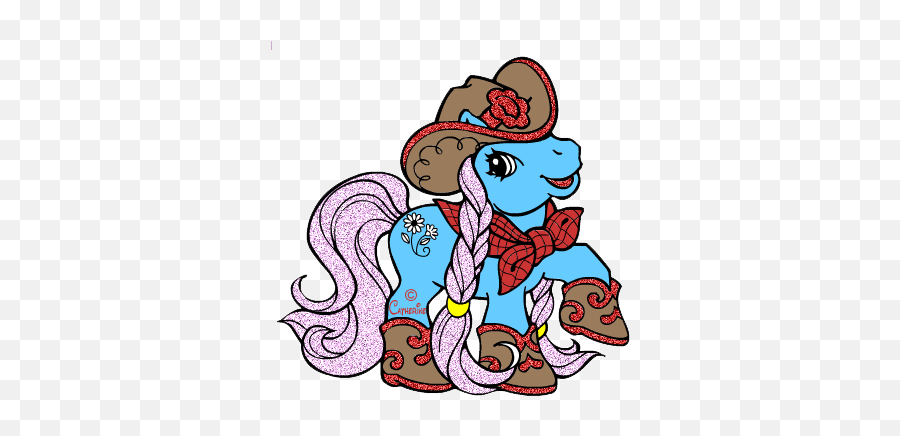 Cowgirl Glitter Gifs - Fictional Character Emoji,Cowgirl Emoticon