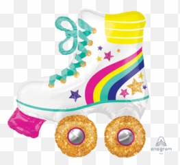 Roller Skate Jumbo Foil Balloon - Roller Skate Foil Balloon Emoji,Roller Skate Emoji