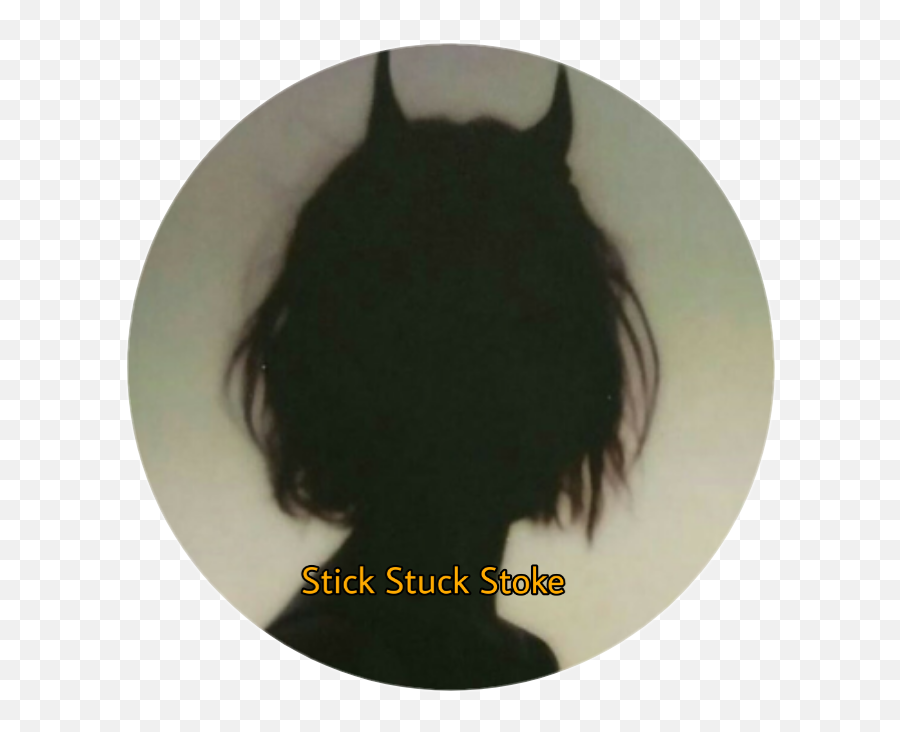 Aesthetic Aestheticgirl Sticker By Sakura San - Devil Girl Short Hair Emoji,Evil Queen Emoji