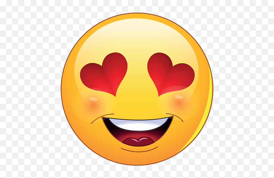 Romantic Stickers - Love Smiley Emoticons Emoji,Dreamy Face Emoticon
