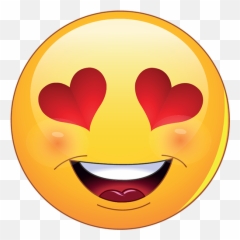 Romantic Stickers - Love Smiley Emoticons Emoji,Dreamy Face Emoticon