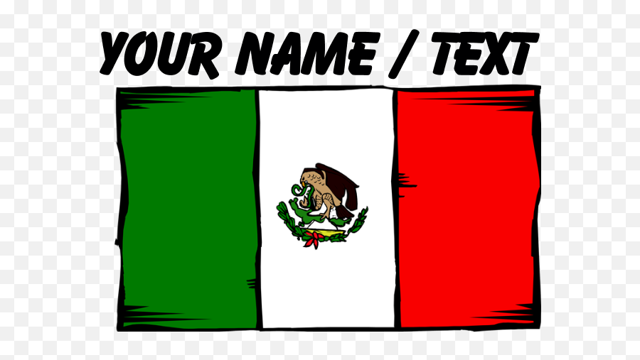 Custom Mexico Flag Baby Blanket Clipart - Custom Stick Figure Family Emoji,Mexican Flag Emoji