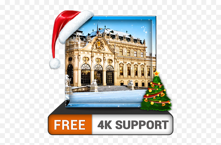 Freeze Free Snowfall Hd - Enjoy The Christmas And Winter With Cool Heavy Snowfall On Your Hdr 8k 4k Tv And Fire Devices As A Wallpaper U0026 Theme For Belvedere Schlossgarten Emoji,No Emotions Hdr