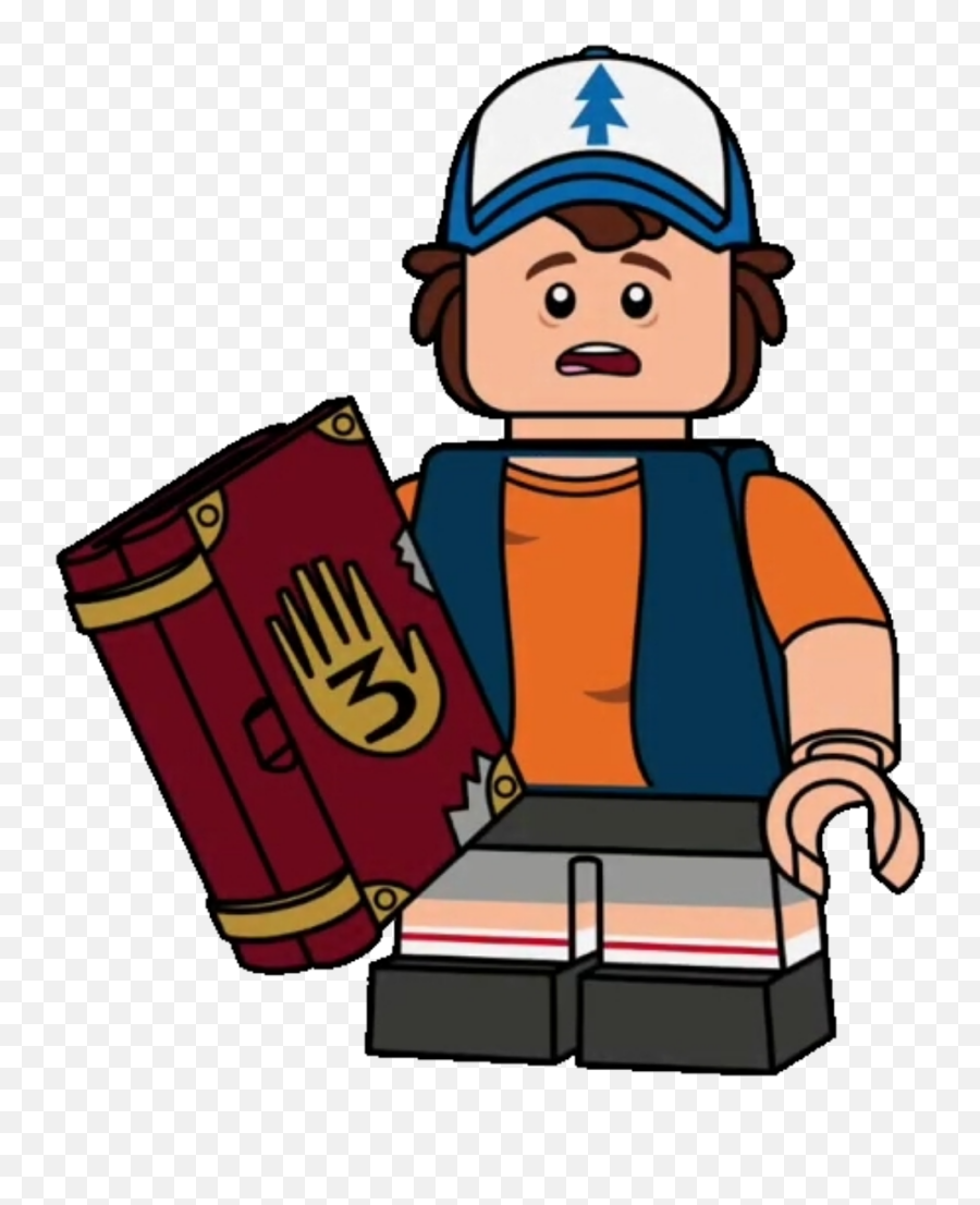 Dipper Pines - Lego Disney Lego Gravity Falls Minifigures Emoji,Crazy On Emotion Initial D Episode