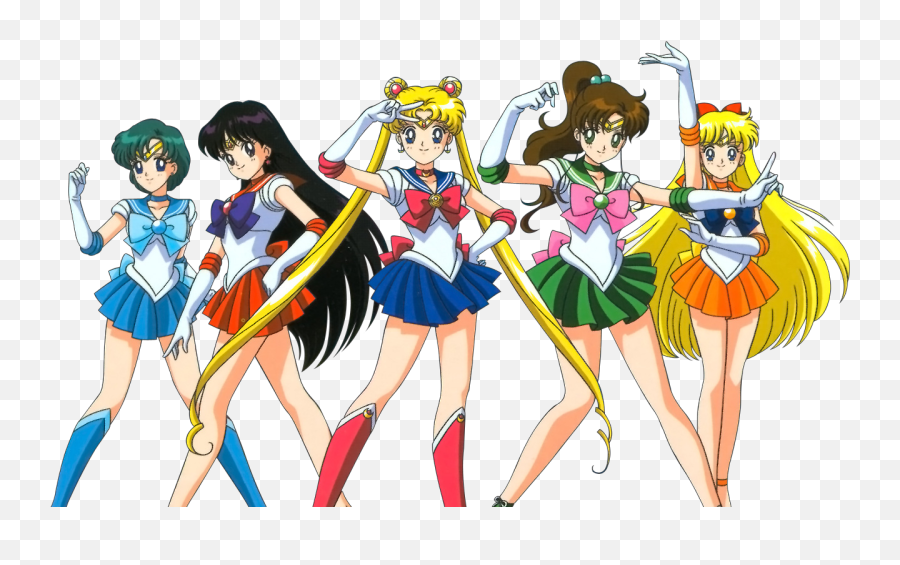 Sailor Moon Costume - Jupiter Mercury Sailor Moon Characters Emoji,Super Sailor Moon S Various Emotion Tutorial