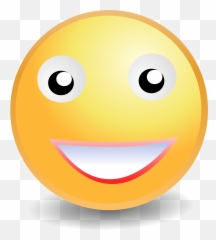 Emoticon Smiley Icon Symbol Character - Emoticon Karakter Emoji,Shine Emoji
