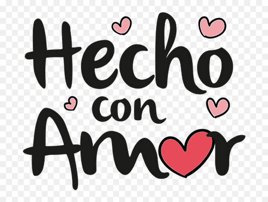 Hecho Con Amor Love Sticker - Letreros De Amor Para Imprimir Emoji,Love Hecho Con Emojis