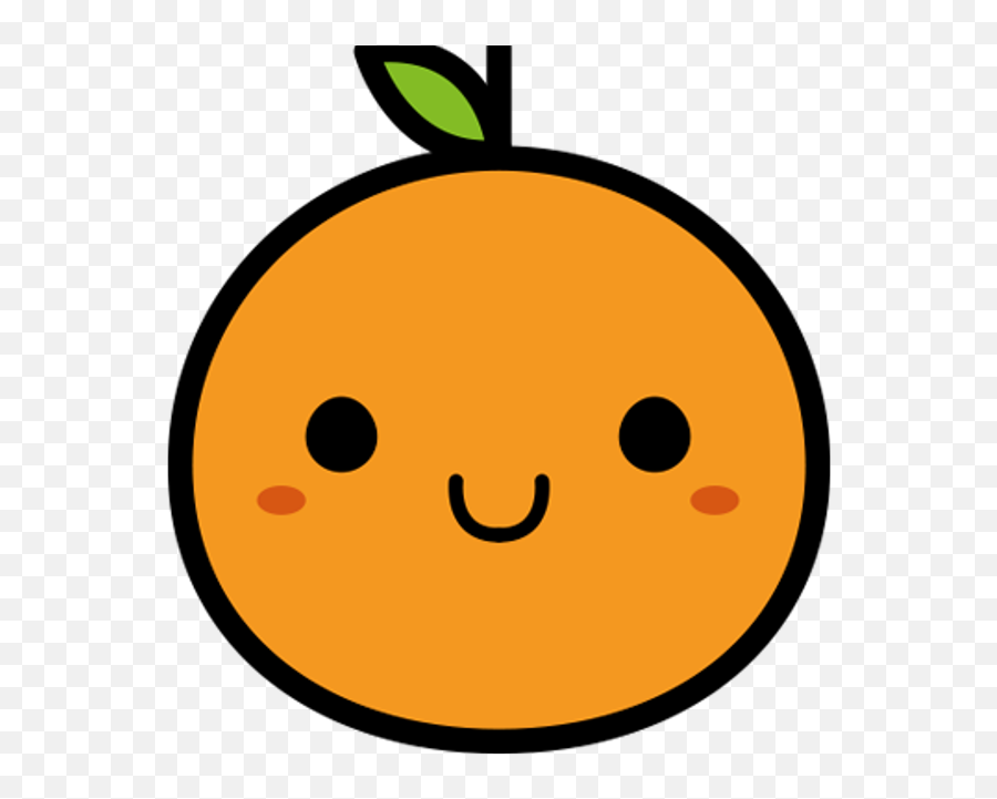 Víctor Blanco - Happy Emoji,Orange Fruit Emoticon