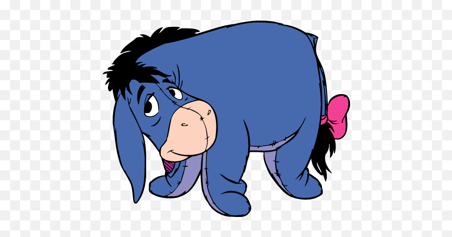 Clipart Winnie The Pooh Eeyore - Eeyore Clipart Emoji,Eor Winnie The Poo Emojis