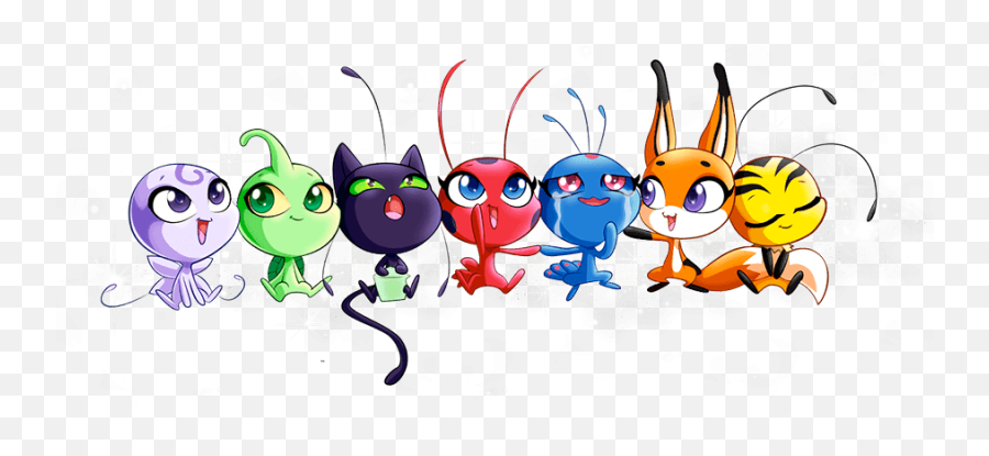 Zag Heroez Miraculous - Tales Of Ladybug U0026 Cat Noir Kwamis Cute Emoji,Iphone Emoji Ladybug