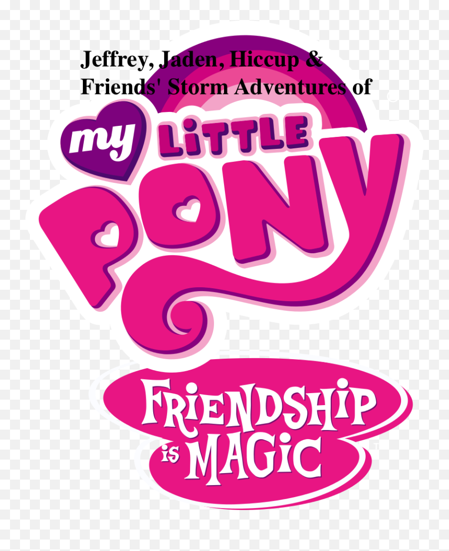 Jeffrey Jaden Hiccup Friends Storm - My Little Pony Friendship Is Magic Emoji,My Little Pony: Friendship Is Magic - A Flurry Of Emotions