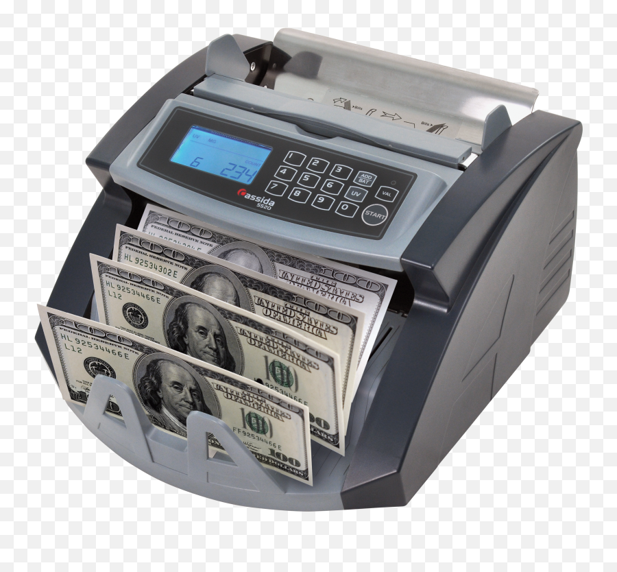 Money Counter Png Transparent - Count Money Machine Emoji,Money Emoji Wallpaper