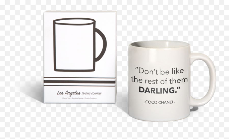 Coco Chanel Mug - Serveware Emoji,Sarcastic Positive Emotion