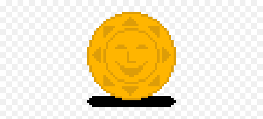 Animated Mayan Golden Token - The Lost World Castle Emoji,Shifty Emoticon .gif